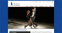 Desktop Screenshot of lakeplacidskating.com
